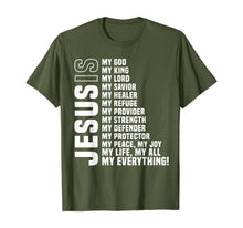 Ladda upp bild till gallerivisning, Funny shirts V-neck Tank top Hoodie sweatshirt usa uk au ca gifts for Jesus Is My All My Everything My God Lord Savior T-Shirt 253649
