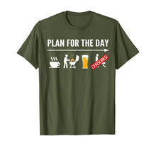 Ladda upp bild till gallerivisning, Funny BBQ Shirts For Men Coffee, Grilling, Beer Adult Humor T-Shirt 348759
