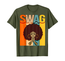 Ladda upp bild till gallerivisning, Funny shirts V-neck Tank top Hoodie sweatshirt usa uk au ca gifts for Swag Vintage Retro Melanin Black Afro Woman Queen Gift T-Shirt 183749
