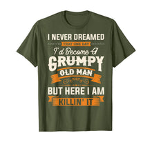 Ladda upp bild till gallerivisning, Funny shirts V-neck Tank top Hoodie sweatshirt usa uk au ca gifts for Mens I Never Dreamed That I'd Become A Grumpy Old Man T-Shirt 477808
