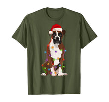 Ladda upp bild till gallerivisning, Funny shirts V-neck Tank top Hoodie sweatshirt usa uk au ca gifts for Boxer Dog Christmas Lights Xmas Dog Lover T-Shirt 1026238
