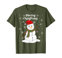 Ladda upp bild till gallerivisning, Funny shirts V-neck Tank top Hoodie sweatshirt usa uk au ca gifts for Christmas - Merry Christmas Snowman T-Shirt 911012
