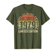 Ladda upp bild till gallerivisning, Born October 1979 Limited Edition Bday Gifts 40th Birthday T-Shirt 30861
