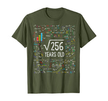 Ladda upp bild till gallerivisning, Square Root Of 256 16th Birthday 16 Year Old Gifts Math Bday T-Shirt
