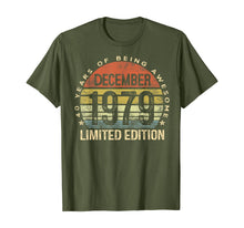 Ladda upp bild till gallerivisning, Funny shirts V-neck Tank top Hoodie sweatshirt usa uk au ca gifts for Born December 1979 Limited Edition Bday Gifts 40th Birthday T-Shirt 111987
