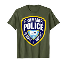 Ladda upp bild till gallerivisning, English Grammar Police Funny Sarcasm Quotes Literary T-Shirt 107635
