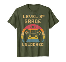 Ladda upp bild till gallerivisning, Level 3rd Grade Unlock - First Grade tshirt for kids boys 440312
