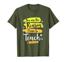 Ladda upp bild till gallerivisning, Love To Teach Positive Affirmation Kind Motivational Teacher T-Shirt 349493
