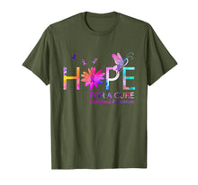 Ladda upp bild till gallerivisning, Hope For A Cure Alzheimer Awareness Shirt T-Shirt 150297
