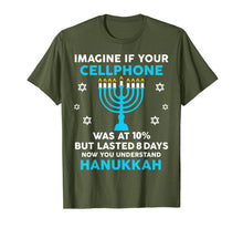 Ladda upp bild till gallerivisning, Funny Hanukkah Gifts Cellphone Chanukkah T-Shirt-151045
