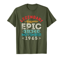Ladda upp bild till gallerivisning, November 1965 Birthday Party Vintage Gifts For 54 Years T-Shirt 30819710
