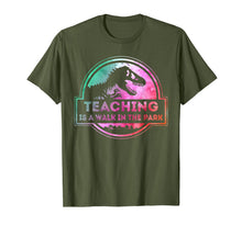 Ladda upp bild till gallerivisning, Teaching Is A Walk In Park Teacher Gift T-Shirt 288425

