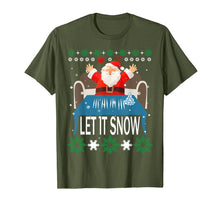 Ladda upp bild till gallerivisning, Let it Snow Cocaine Santa Funny Christmas T-Shirt-1267261
