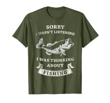 Ladda upp bild till gallerivisning, Funny shirts V-neck Tank top Hoodie sweatshirt usa uk au ca gifts for i was thinking about Fishing Gift Funny Distressed Classic T-Shirt 1311935
