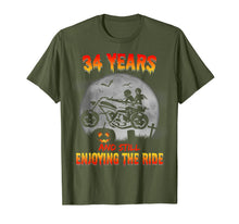 Ladda upp bild till gallerivisning, 34th Wedding Anniversary Gifts For Her/Him. Halloween Shirts T-Shirt 966751
