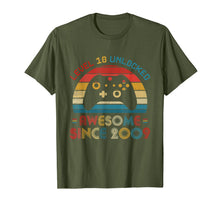 Ladda upp bild till gallerivisning, Level 10 Unlocked Awesome Since 2009 10th Birthday Gamer T-Shirt 82040
