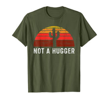 Ladda upp bild till gallerivisning, Not a Hugger Cactus Retro Vintage Men Women T-Shirt 113765
