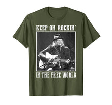 Ladda upp bild till gallerivisning, Keep on Rocking Neil shirts Young Funny The Free World Gifts T-Shirt 738375
