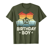 Ladda upp bild till gallerivisning, 10 Year Old Soccer Player Gifts 10th Birthday Boy Tenth Bday T-Shirt 576766
