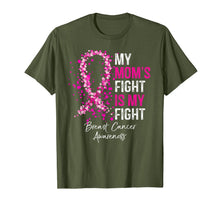 Ladda upp bild till gallerivisning, My Mom's Fight Is My Fight Breast Cancer Awareness Gifts T-Shirt 157261
