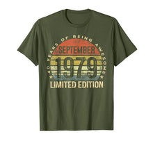 Ladda upp bild till gallerivisning, Born September 1979 Limited Edition Bday Gifts 40th Birthday T-Shirt 94085
