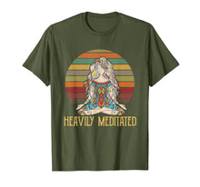 Ladda upp bild till gallerivisning, Womens Heavily Meditated Yoga Funny T shirt Gift T-Shirt 233642
