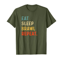 Ladda upp bild till gallerivisning, Eat Sleep Brawl Repeat Gamer TShirt260793
