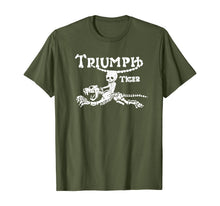Ladda upp bild till gallerivisning, Legendary Triumph Tiger Motorcycle TShirt113008
