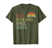 Ladda upp bild till gallerivisning, 15th Wedding Anniversary Gifts Best Husband Since 2005 TShirt235444
