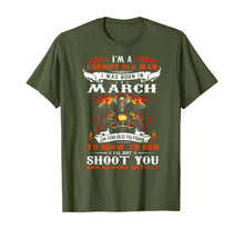 Ladda upp bild till gallerivisning, I'm a grumpy old man I was born in March I'm old biker TShirt444023
