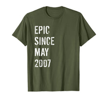 Ladda upp bild till gallerivisning, Funny shirts V-neck Tank top Hoodie sweatshirt usa uk au ca gifts for 12th Birthday Gift Epic Since May 2007 T-Shirt 1551483
