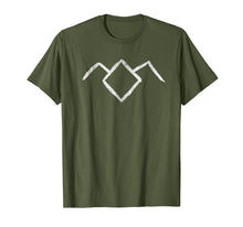 Ladda upp bild till gallerivisning, Twin Peaks Classic Chalk Lined Owl Cave Logo Graphic T-Shirt
