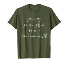 Ladda upp bild till gallerivisning, Funny shirts V-neck Tank top Hoodie sweatshirt usa uk au ca gifts for Maxwell's Equations Integral Form Cool T Shirts for Geeks 211056
