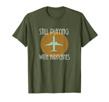 Ladda upp bild till gallerivisning, Funny shirts V-neck Tank top Hoodie sweatshirt usa uk au ca gifts for Still Playing With Airplanes - Gift For Rc Airplane Pilot  T-Shirt 3372819
