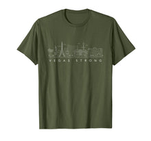 Ladda upp bild till gallerivisning, Las Vegas Strong and Proud City Skyline Nevada T-Shirt 1704014
