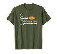 Ladda upp bild till gallerivisning, Funny shirts V-neck Tank top Hoodie sweatshirt usa uk au ca gifts for Flamethrower Shirt Stick Figure Man Flame Thrower Men Boys 1879630
