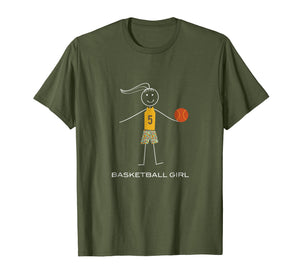 Funny shirts V-neck Tank top Hoodie sweatshirt usa uk au ca gifts for Funny Basketball T-Shirt for Girls, Sport Gifts for Women 2453222