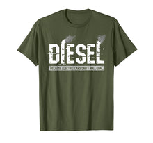 Ladda upp bild till gallerivisning, Funny shirts V-neck Tank top Hoodie sweatshirt usa uk au ca gifts for Diesel Because Electric Cars Can't Roll Coal Truck T-Shirt 571655
