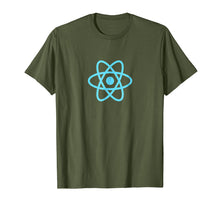 Ladda upp bild till gallerivisning, Funny shirts V-neck Tank top Hoodie sweatshirt usa uk au ca gifts for ReactJS React.js Official Logo JavaScript Framework T-Shirt 2428269
