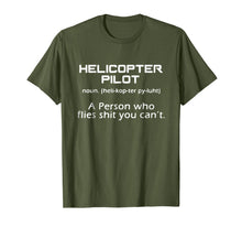 Ladda upp bild till gallerivisning, Helicopter Pilot Shirt - Helicopter Pilot Definition T shirt 555335
