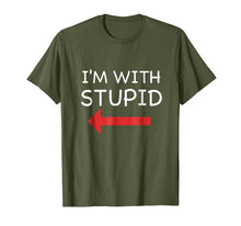 Ladda upp bild till gallerivisning, Funny shirts V-neck Tank top Hoodie sweatshirt usa uk au ca gifts for I'm With Stupid Funny T Shirt 598239
