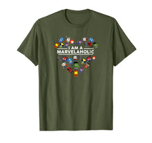 Ladda upp bild till gallerivisning, Funny shirts V-neck Tank top Hoodie sweatshirt usa uk au ca gifts for Cute I Am A Marvelaholic Women T-shirt 895839
