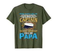 Ladda upp bild till gallerivisning, Mens Papa boating shirt, Pontoon boat captain shirt, Grandpa. 234891
