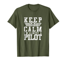 Ladda upp bild till gallerivisning, Funny shirts V-neck Tank top Hoodie sweatshirt usa uk au ca gifts for KEEP CALM IM ALMOST A PILOT Shirt Funny Flight School Tee 2711019
