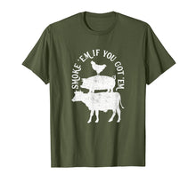 Ladda upp bild till gallerivisning, Funny shirts V-neck Tank top Hoodie sweatshirt usa uk au ca gifts for Smoke Em If You Got Em Funny BBQ Barbecue Tee Shirt, White 1266953
