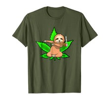 Ladda upp bild till gallerivisning, Funny shirts V-neck Tank top Hoodie sweatshirt usa uk au ca gifts for Dab Sloth With A Blunt Gifts Tee T Shirt 2850789
