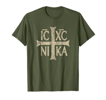 Ladda upp bild till gallerivisning, Funny shirts V-neck Tank top Hoodie sweatshirt usa uk au ca gifts for IC XC NIKA Cross Christogram Orthodox Christian T-Shirt 1544872
