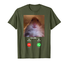 Ladda upp bild till gallerivisning, Funny shirts V-neck Tank top Hoodie sweatshirt usa uk au ca gifts for Dank Meme Hamster Staring Front Camera T Shirt Calling 209724
