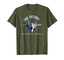 Ladda upp bild till gallerivisning, Lockheed Martin F-35 Lightning II. The Future t-shirt 1488920

