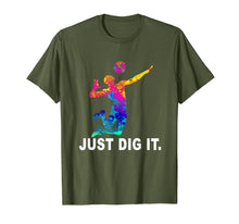 Ladda upp bild till gallerivisning, Funny shirts V-neck Tank top Hoodie sweatshirt usa uk au ca gifts for Volleyball T-Shirt - Just Dig It Volleyball Saying Gifts 1261546
